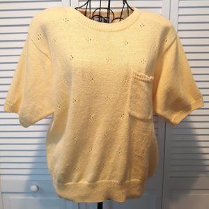 CERVELLE Vintage Sweater Top